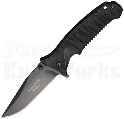 Black Fox Tactical 114T Spring Assisted Knife (Gray)